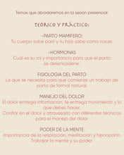Cargar imagen en el visor de la galería, Preparación al Parto para parejas + Acompañamiento Online