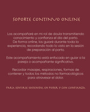 Cargar imagen en el visor de la galería, Preparación al Parto para parejas + Acompañamiento Online